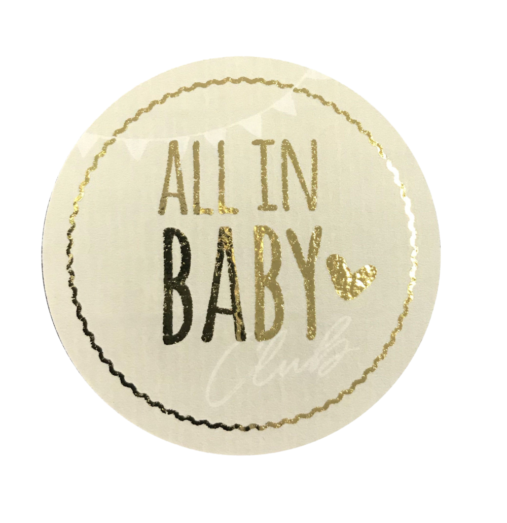 All in Baby Club Badge